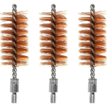 Набор ёршиков SHOTTIME щетинные (бронза), 3 шт,калибр 12, резьба M5 (Папа)